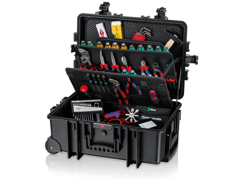 Knipex Werkzeugkoffer Robust45 Move Mechanik, 90-teilig