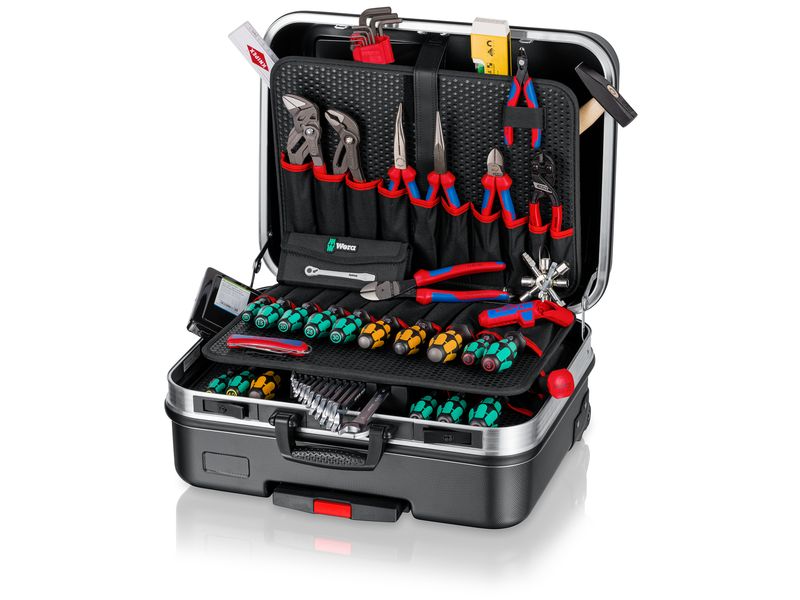 Knipex Werkzeugkoffer BIG Basic Move Mechanik, 90-teilig