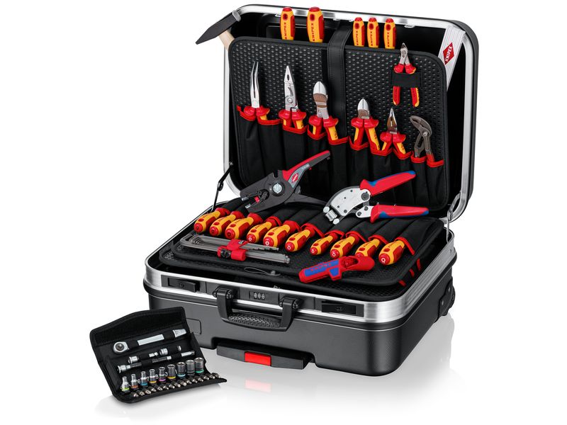 Knipex Werkzeugkoffer BIG Basic Move ElektroPlus, 68-teilig