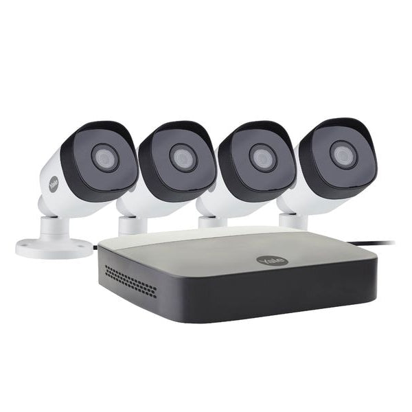 Yale Überwachungsset Outdoor CCTV-Kamera-Kit, 4 Stück