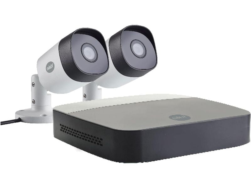 Yale Überwachungsset Outdoor Wi-Fi-Kamera-Kit, 2 Stück