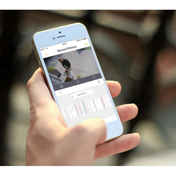 Yale Überwachungsset Outdoor CCTV-Kamera-Kit, 4 Stück