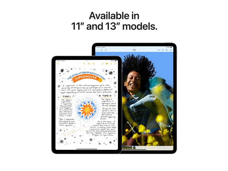 Apple iPad Air 11" M2 WiFi  2024 1000 GB Polarstern