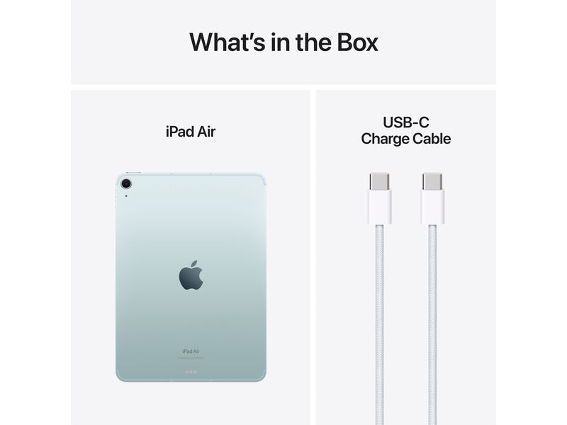 Apple iPad Air 11" M2 Cellular 2024 1000 GB Blau