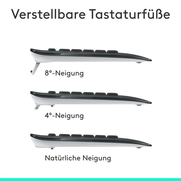 Logitech Tastatur-Maus-Set MK540 Advanced CH-Layout, für Windows