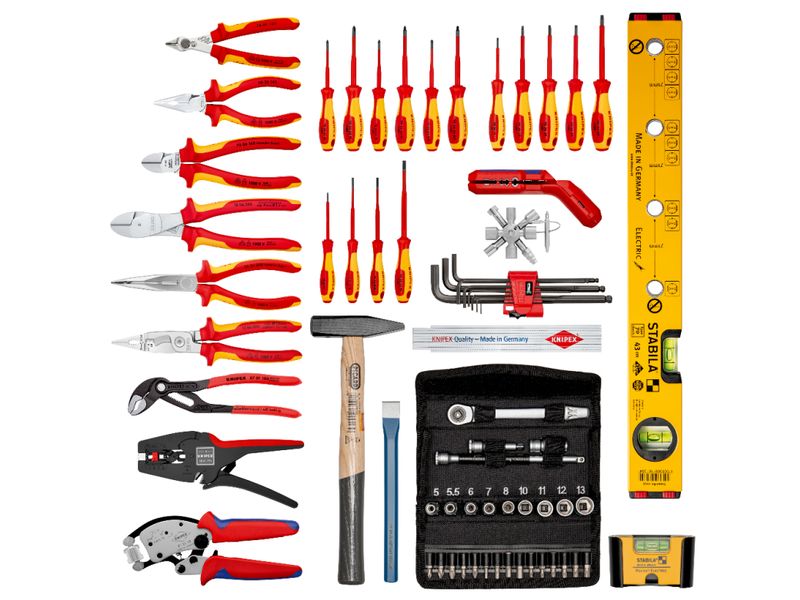 Knipex Werkzeugkoffer BIG Basic Move ElektroPlus, 68-teilig