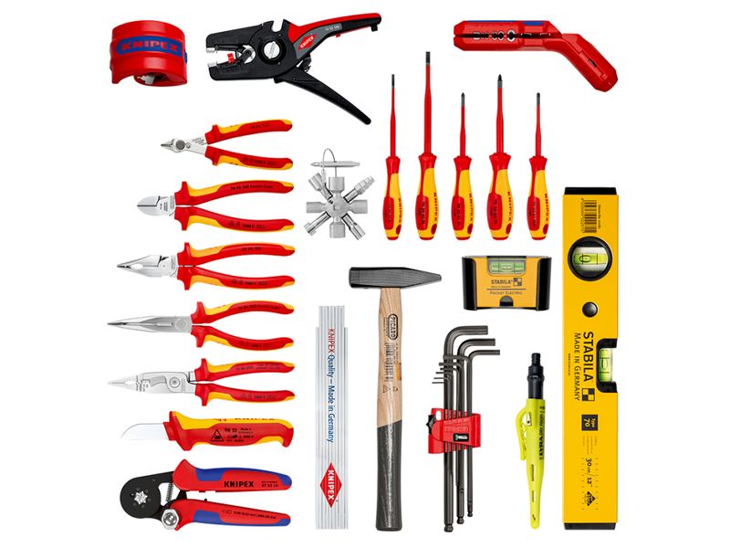 Knipex Werkzeugrucksack Modular X18, Elektro 22-teilig