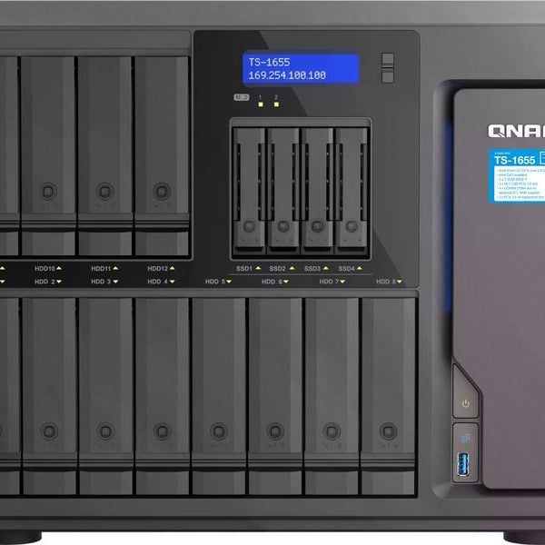 QNAP NAS TS-1655-8G 16-bay