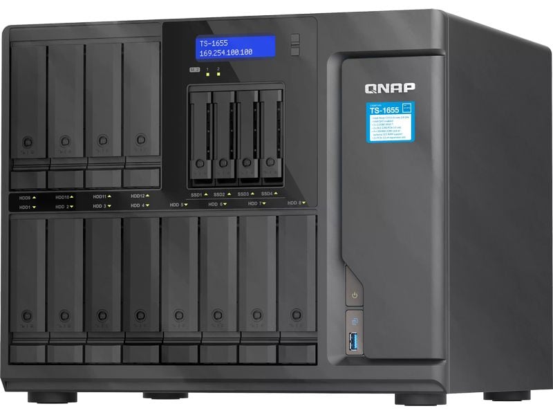 QNAP NAS TS-1655-8G 16-bay