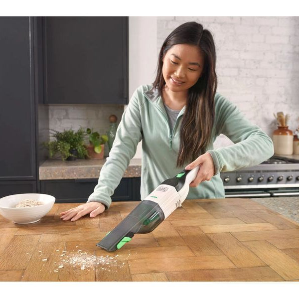 BLACK+DECKER Akku-Handsauger REVHV8C-QW Schwarz/Weiss