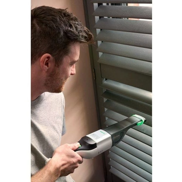 BLACK+DECKER Akku-Handsauger REVHV8C-QW Schwarz/Weiss