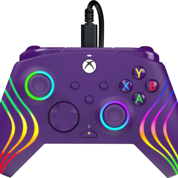 PDP Controller Afterglow Wave Xbox Violett