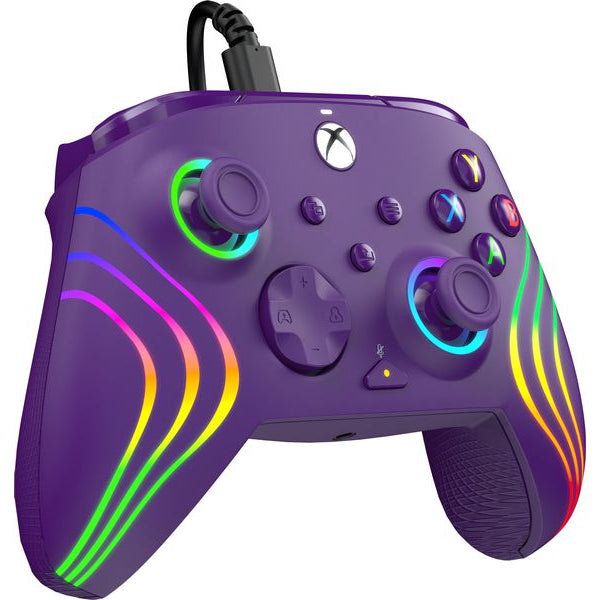 PDP Controller Afterglow Wave Xbox Violett
