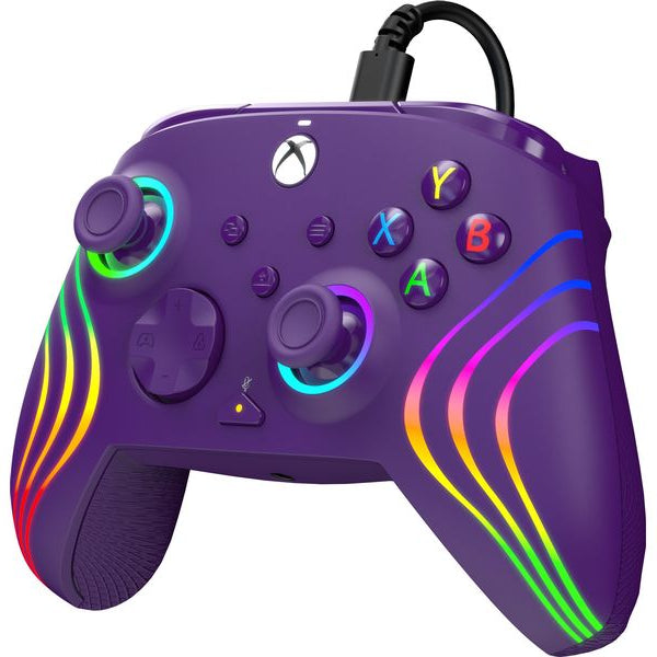 PDP Controller Afterglow Wave Xbox Violett