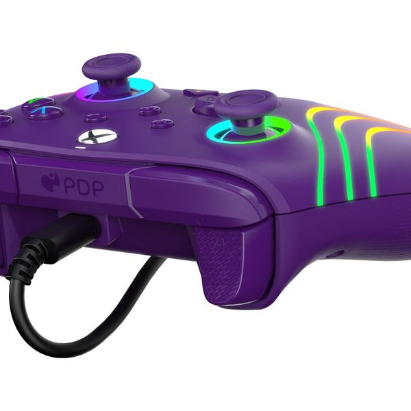 PDP Controller Afterglow Wave Xbox Violett