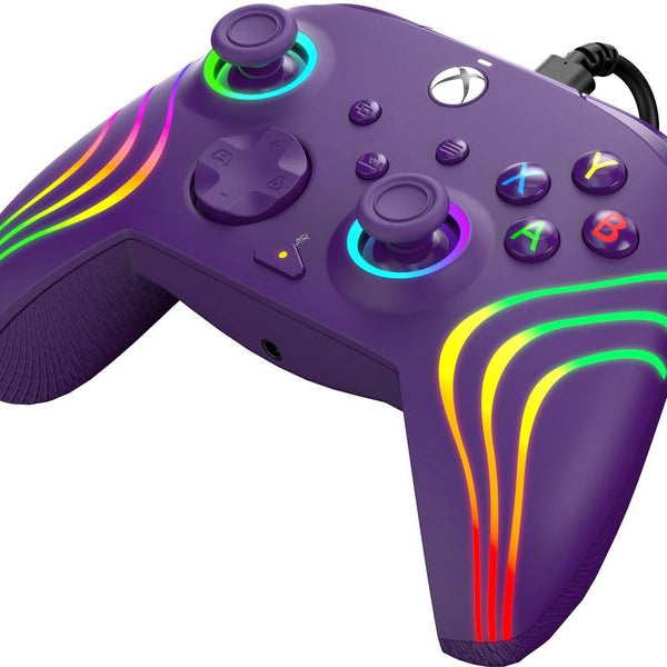 PDP Controller Afterglow Wave Xbox Violett