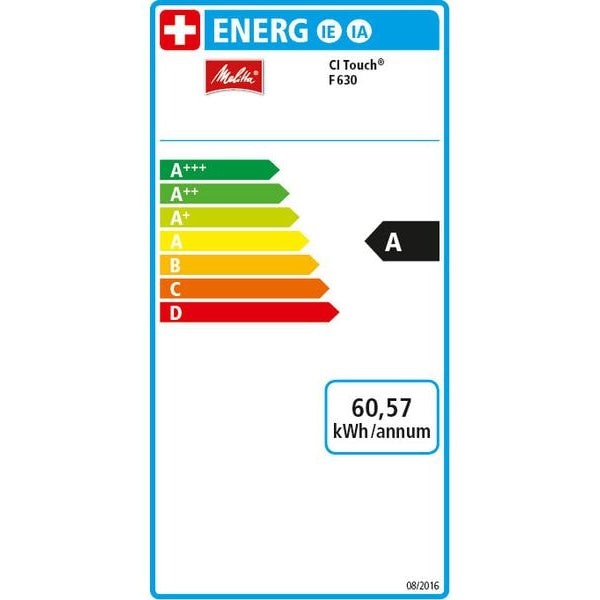 Melitta Kaffeevollautomat CI Touch F630 Schwarz, Silber