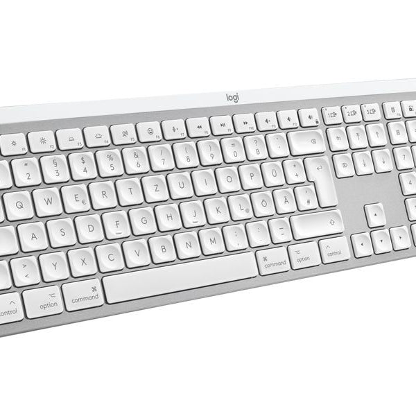 Logitech Tastatur MX Keys S for Mac Pale Grey CH-Layout