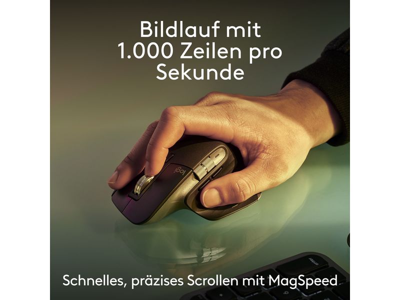 Logitech Tastatur-Maus-Set MX Keys S Combo for Mac QWERTZ (DE)