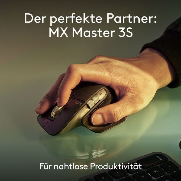 Logitech Tastatur MX Keys S for Mac Space Grey CH-Layout