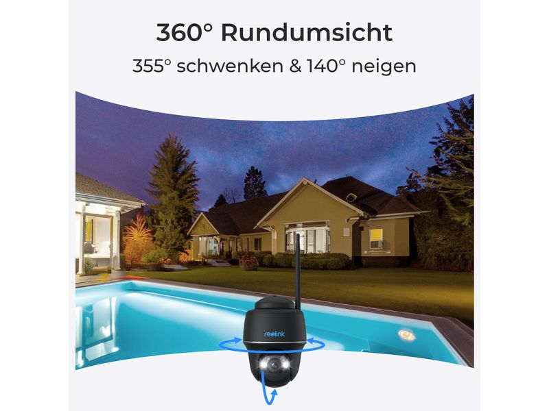 Reolink Netzwerkkamera B430 Schwarz