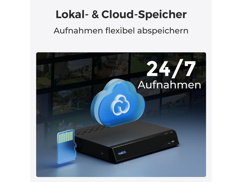 Reolink Netzwerkkamera E540 Weiss