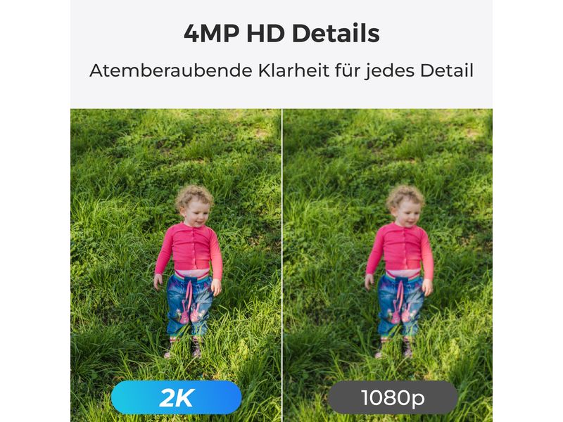 Reolink 4G/LTE-Kamera G330 2K, inklusive Solarpanel und 64GB MicroSD