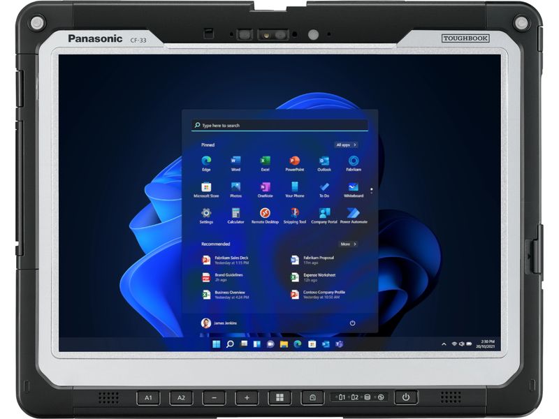 Panasonic Tablet Toughbook 33 mk4 512 GB Schwarz/Grau