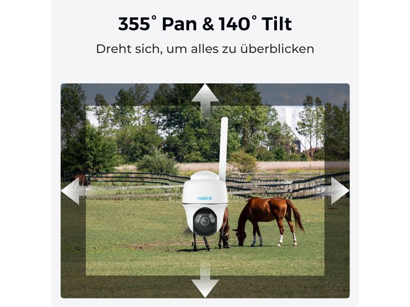 Reolink 4G/LTE-Kamera G430 inkl. Solarpanel