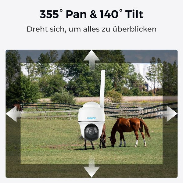 Reolink 4G/LTE-Kamera G430 inkl. Solarpanel und SIM