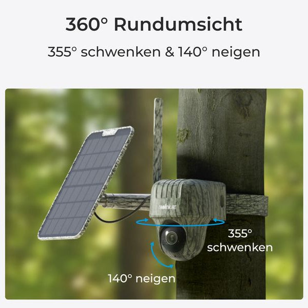 Reolink 4G/LTE-Kamera G450 inkl. Solar Panel 2