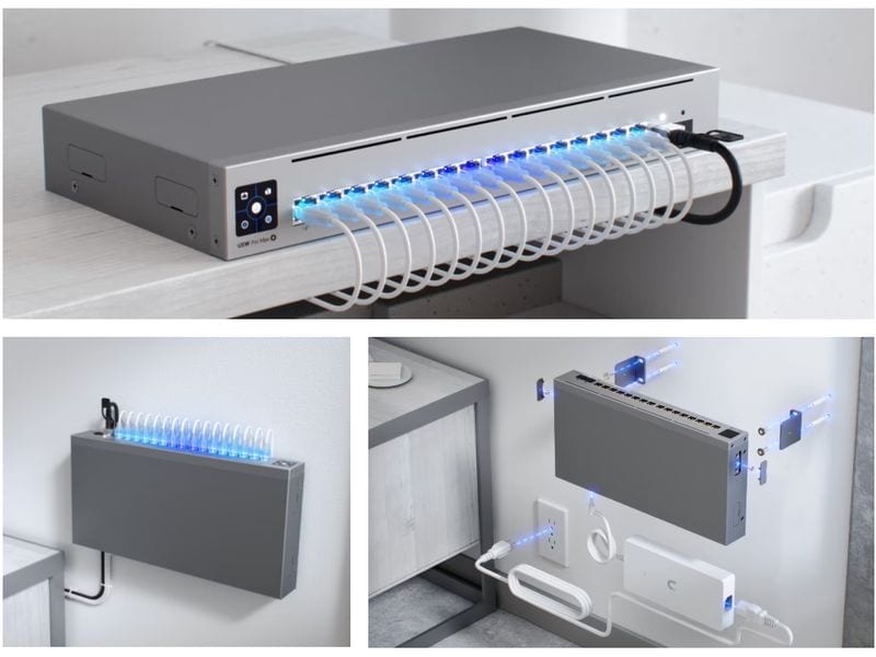 Ubiquiti PoE+ Switch USW-PRO-MAX-16-POE 18 Port