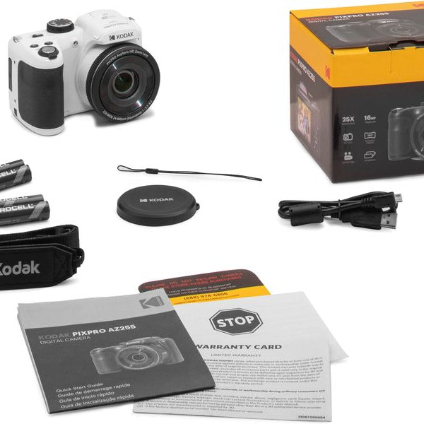 Kodak Fotokamera Pixpro Astra Zoom AZ255 – Weiss