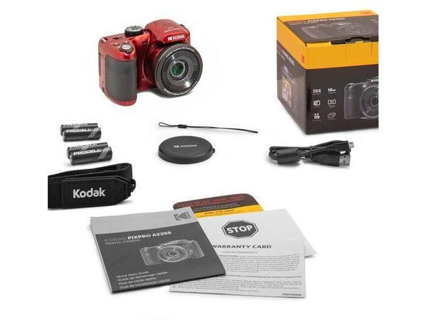 Kodak Fotokamera Pixpro Astra Zoom AZ255 – Rot