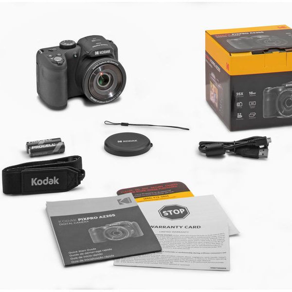 Kodak Fotokamera Pixpro Astra Zoom AZ255 – Schwarz