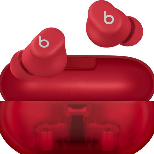 Apple Beats True Wireless In-Ear-Kopfhörer Solo Buds Transparent Red