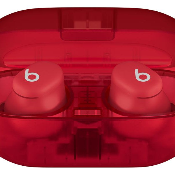 Apple Beats True Wireless In-Ear-Kopfhörer Solo Buds Transparent Red