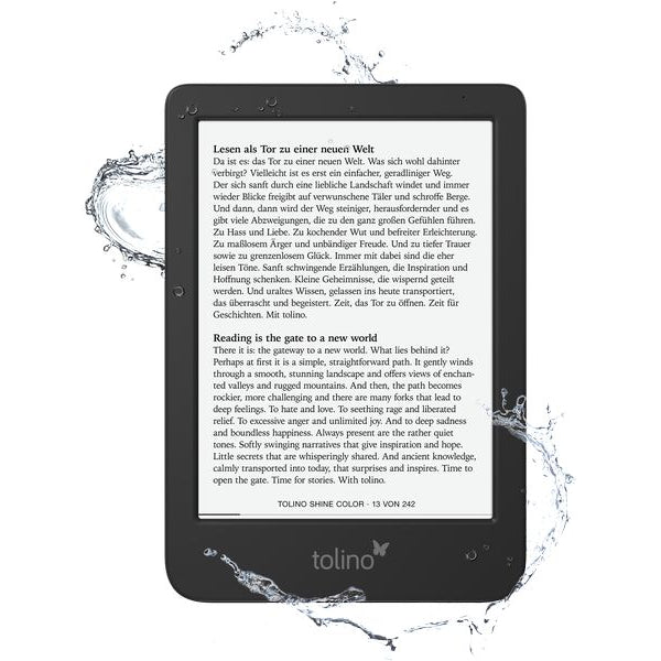 Tolino E-Book Reader Tolino shine color