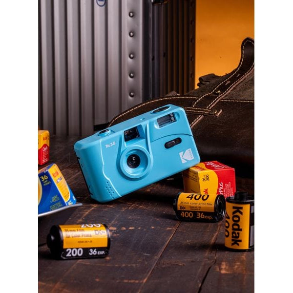 Kodak Analogkamera M35 – Blau