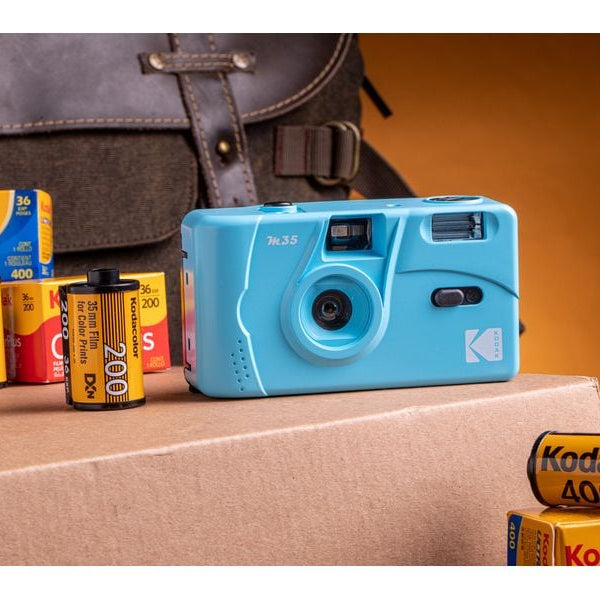 Kodak Analogkamera M35 – Blau