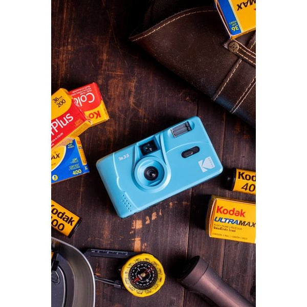 Kodak Analogkamera M35 – Blau