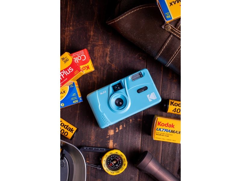 Kodak Analogkamera M35 – Blau