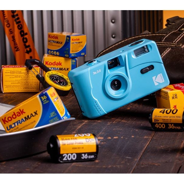 Kodak Analogkamera M35 – Blau
