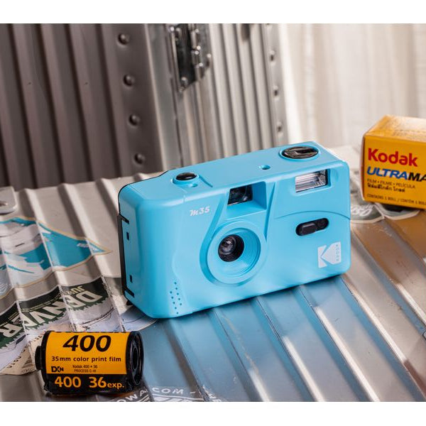 Kodak Analogkamera M35 – Blau