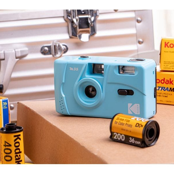 Kodak Analogkamera M35 – Blau
