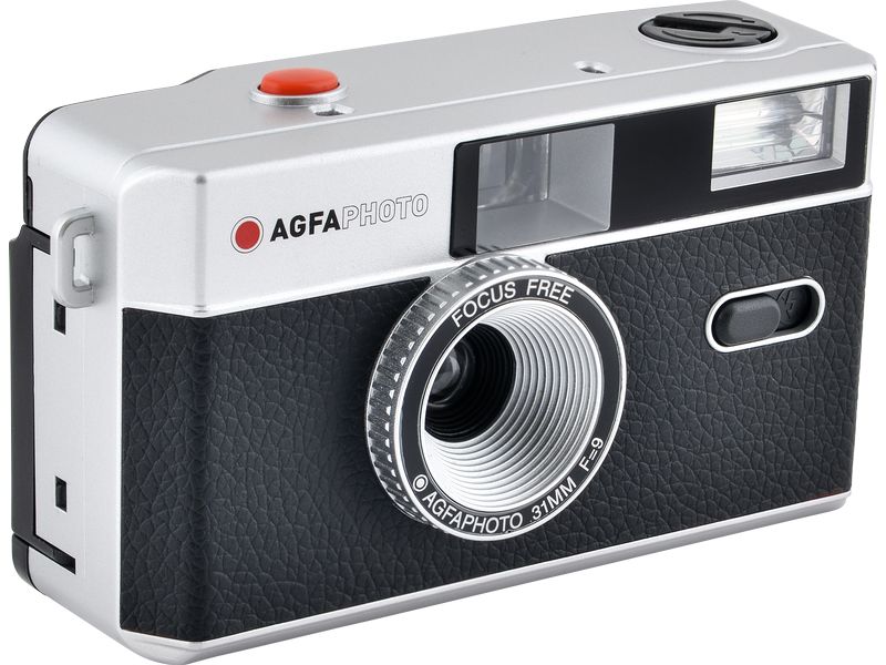Agfa Analogkamera 35 mm - Schwarz