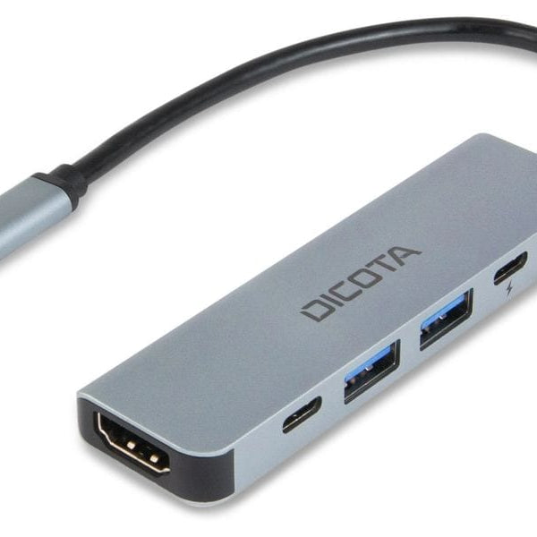 DICOTA USB-Hub USB-C 5-in-1