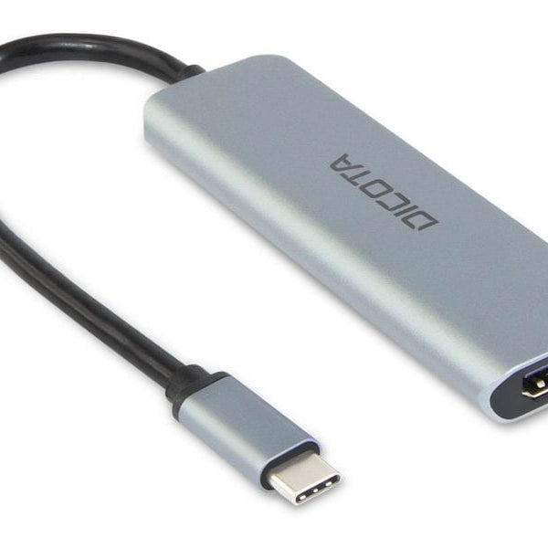DICOTA USB-Hub USB-C 5-in-1