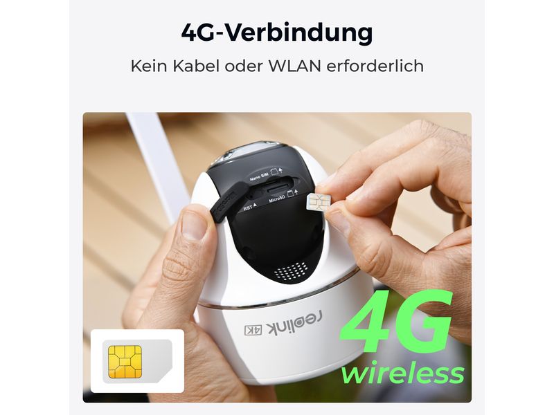 Reolink 4G/LTE-Kamera G440 inkl. Solarpanel