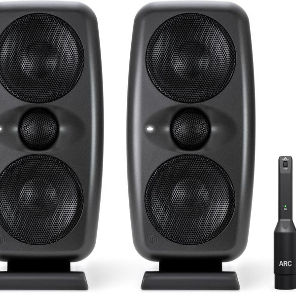 IK Multimedia Studiomonitore iLoud MTM MKII Pair Bundle Schwarz
